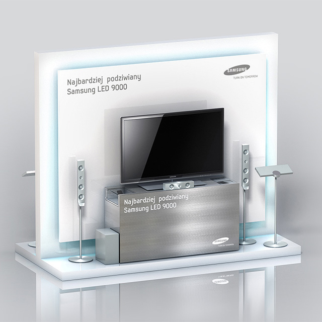 Ekspozycja Samsung LED 9000